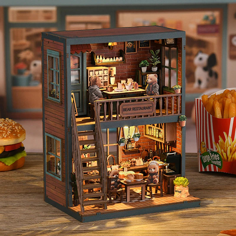 듀플렉스 주방 DIY 하우스
